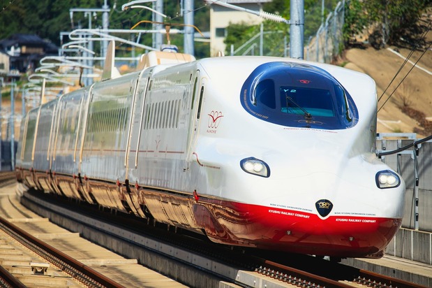 Le Shinkansen Kamome de l’ouest de Kyûshû (Photo AC)