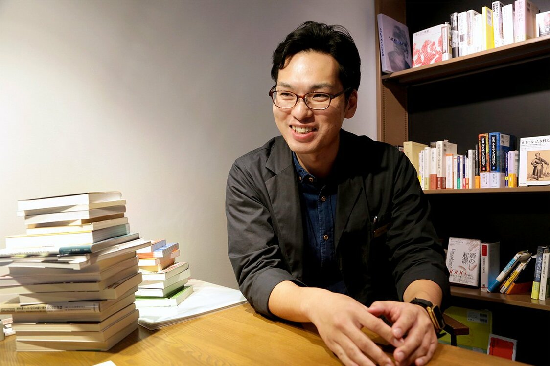 『文喫』店長の伊藤晃さん