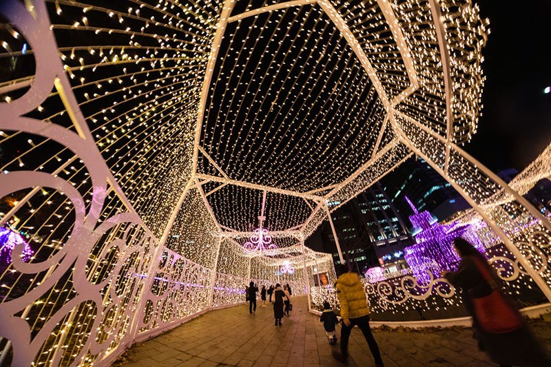 La iluminación blanca de Sapporo: el romanticismo de la ciudad invernal