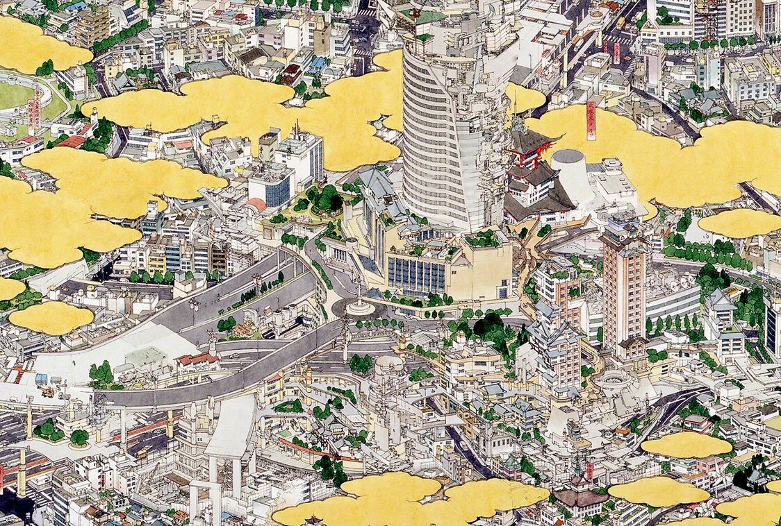 Tokei (Tokyo): Hiroo and Roppongi (detail)