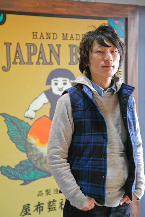 桃太郎ジーンズの田淵達士さんhttp://www.japanblue.co.jp/momotaro/