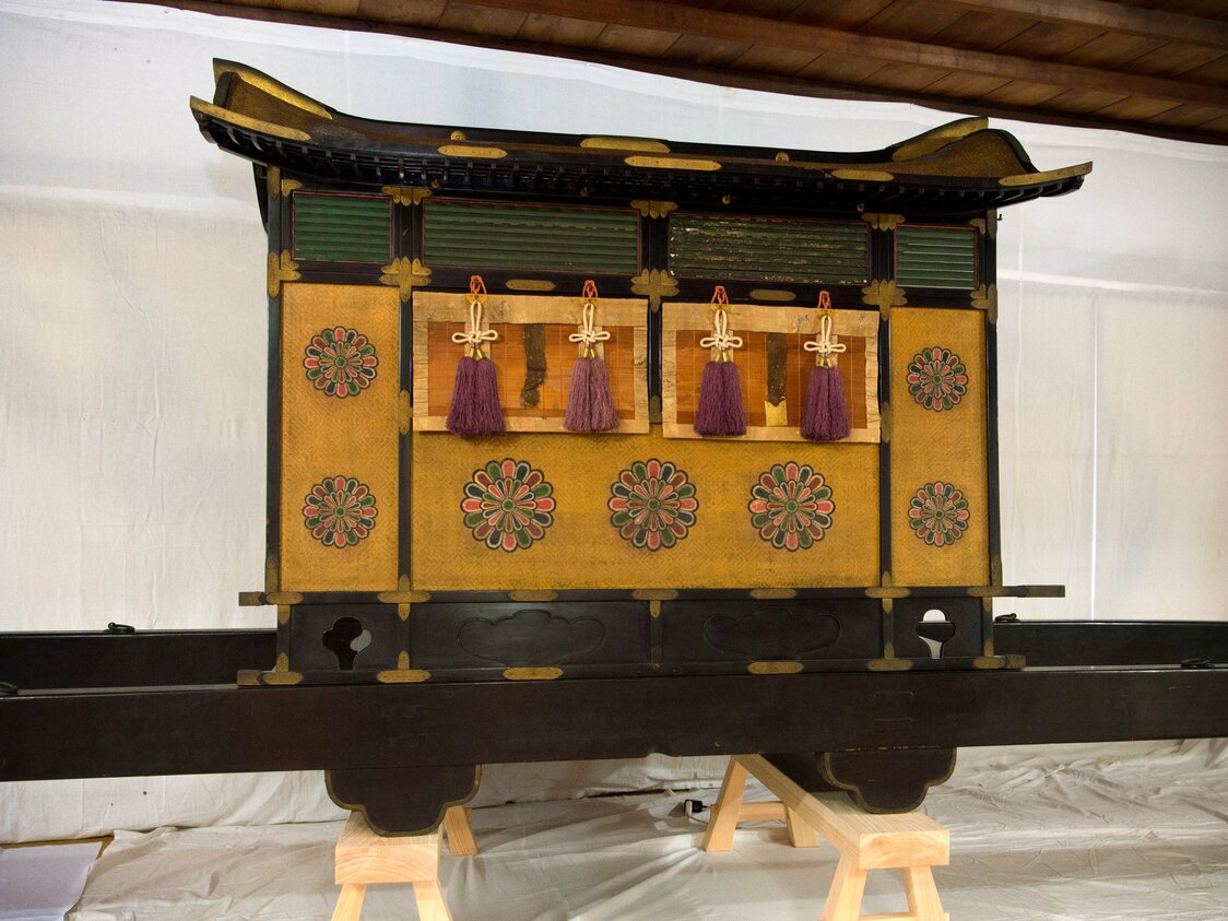 Le palanquin de l’empereur Kôkaku