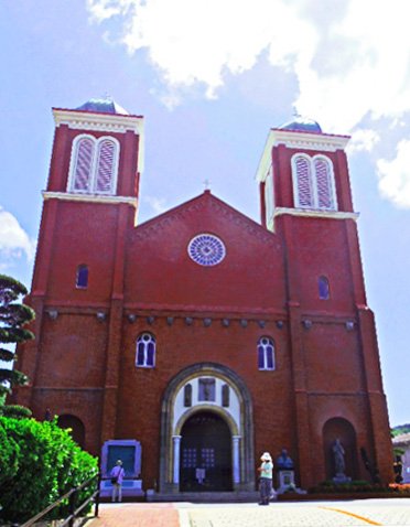 La cathédrale d’Urakami, reconstruite en 1959