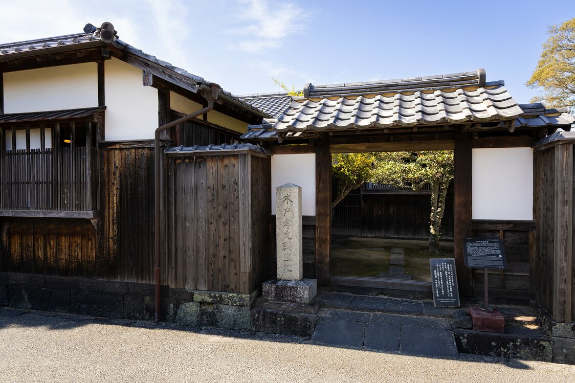 The former residence of Meiji Restoration architect Kido Takayoshi in Hagi’s Edoya Yokochō district. (© Nippon.com)