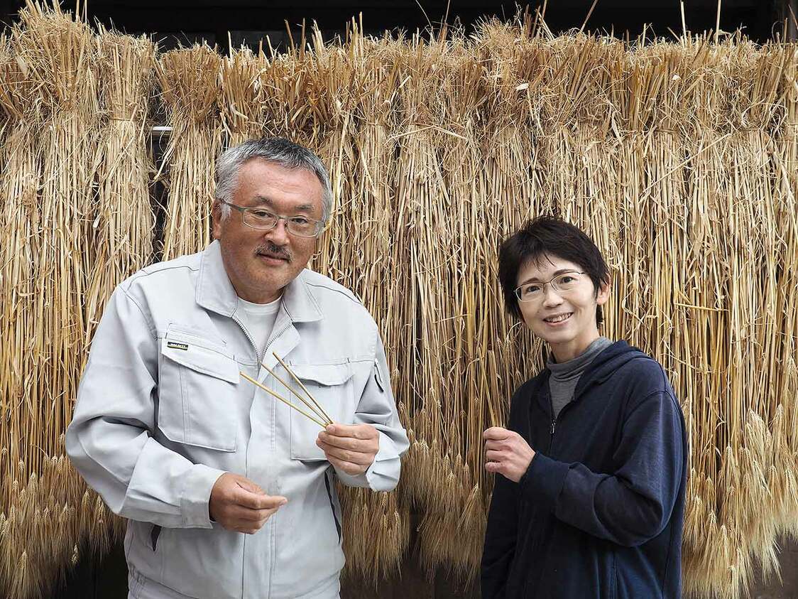 重久弘美さん（右）と夫の典嗣さん