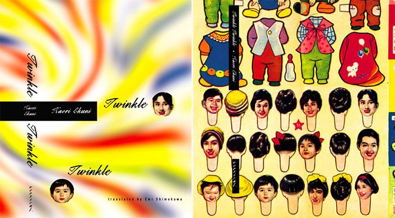Twinkle Twinkle, versión en inglés de la novela Kira kira hikaru de Ekuni Kaori, es uno de los diseños que Kidd realizó para Vertical. Dos caras sobresalen de dos agujeros de la sobrecubierta.