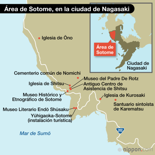 Área de Sotome, en la ciudad de Nagasaki