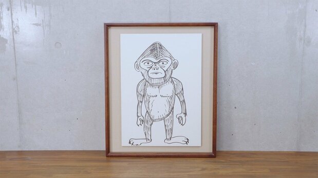 ザ・クロマニヨンズのマスコットキャラクターは、菅谷晋一が描いた未確認動物の「高橋ヨシオ」。これがいかにして生まれたか、驚きのエピソードが明かされる! ©2020「エポックのアトリエ」製作委員会