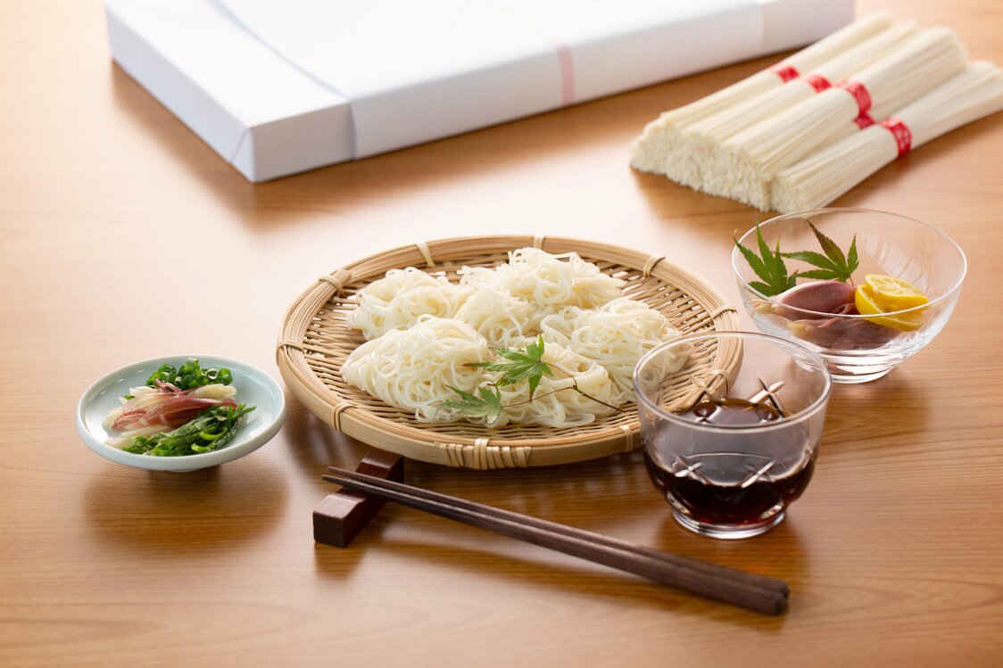 涼爽可口的素麵是御中元的經典贈品（PIXTA）