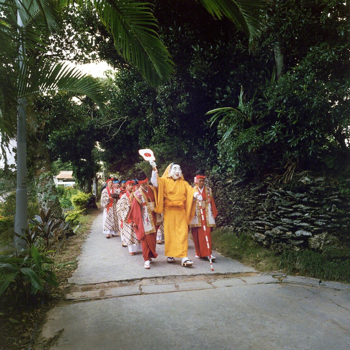 Festival Shichi de Sonai (Iriomote), designado patrimonio cultural de interés nacional.