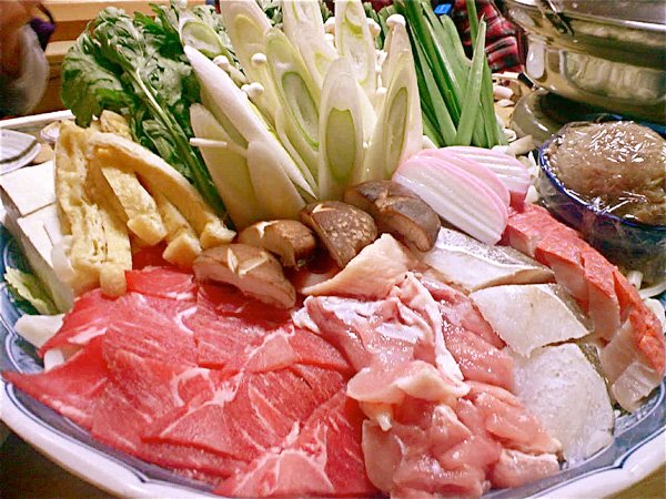 مكونات وجبة مصارعي السومو الخاصة