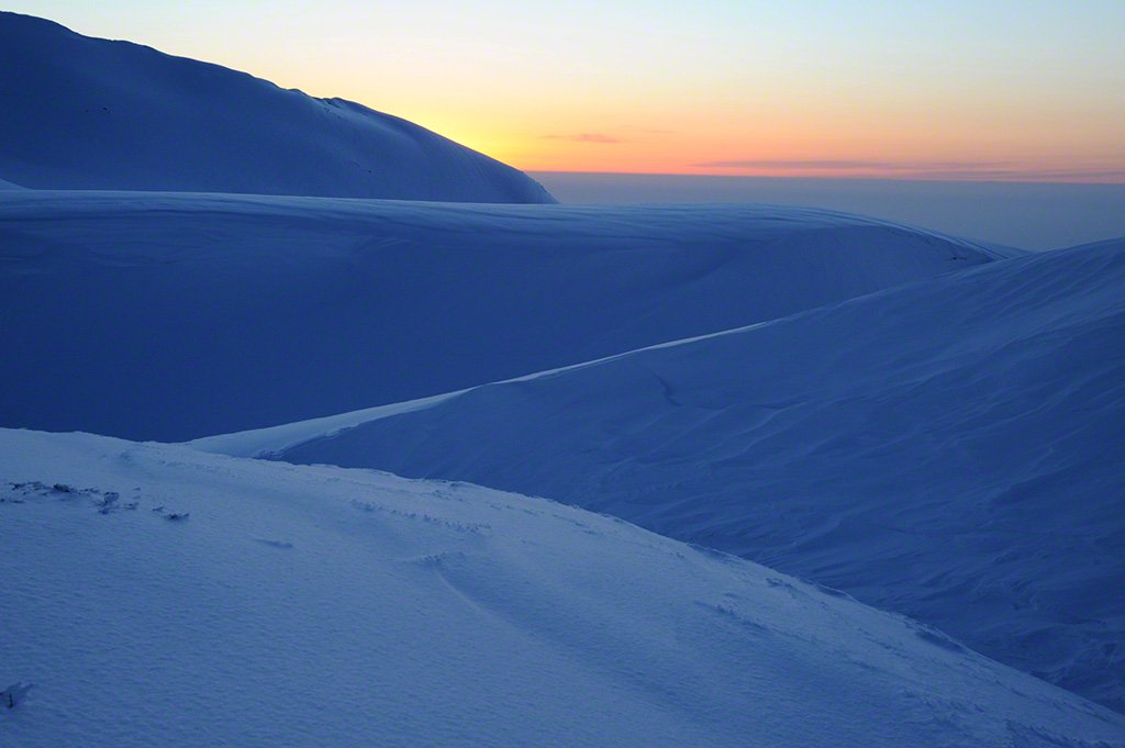 Le coucher de soleil, novembre