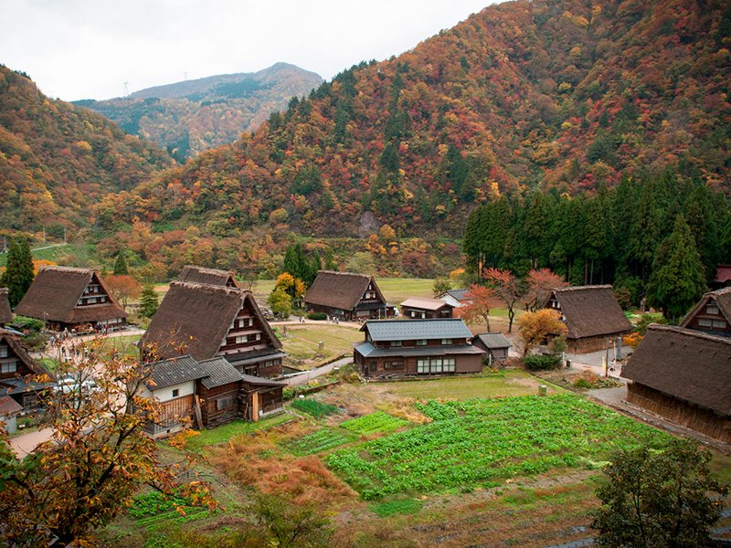 Le hameau de Suganuma