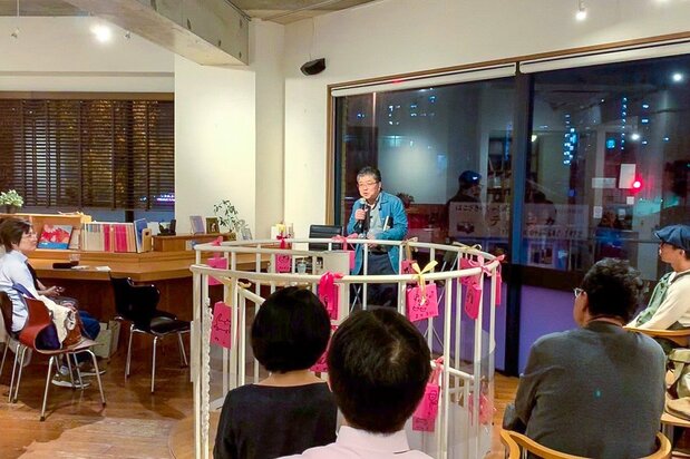 箱崎店にて