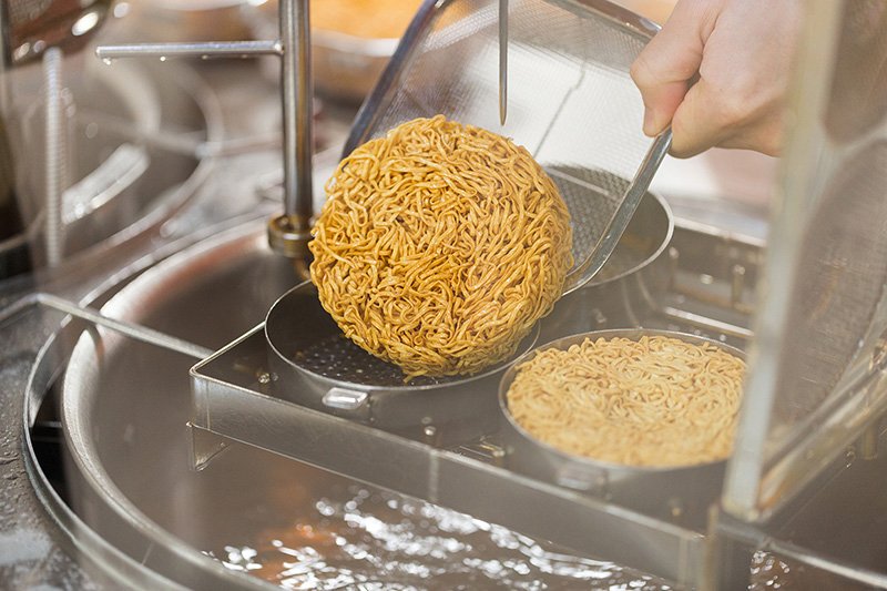 Chicken ramen was created using the principle of tempura.