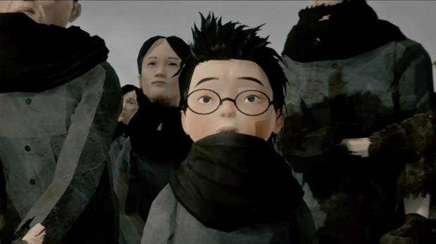 清水ハン栄治監督の3Dアニメ映画『トゥルーノース』 ©2020 sumimasen