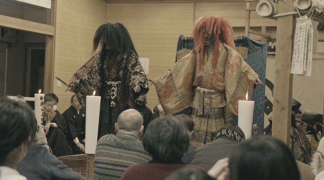豪雪の中、山形県鶴岡市の伝統芸能、黒川能を鑑賞しに行った　©Toqué Studio LLC