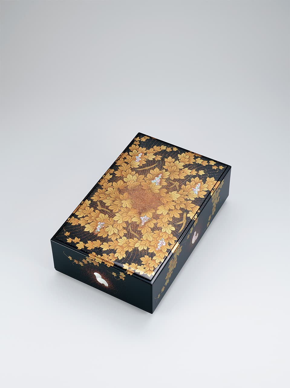 莳绘螺钿文箱《天惠》在第70届日本传统工艺展上展出（图片：日本工艺会）