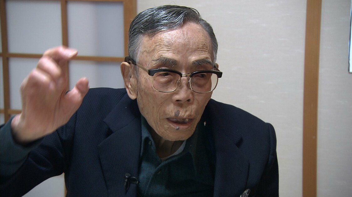 元陸軍兵長の立花誠一郎さん（1921-2017） ©瀬戸内海放送