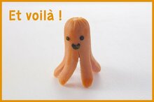 Répétez l’opération pour chaque saucisse. Et voilà ! C’est prêt !
