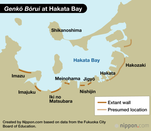 Genkō Bōrui at Hakata Bay