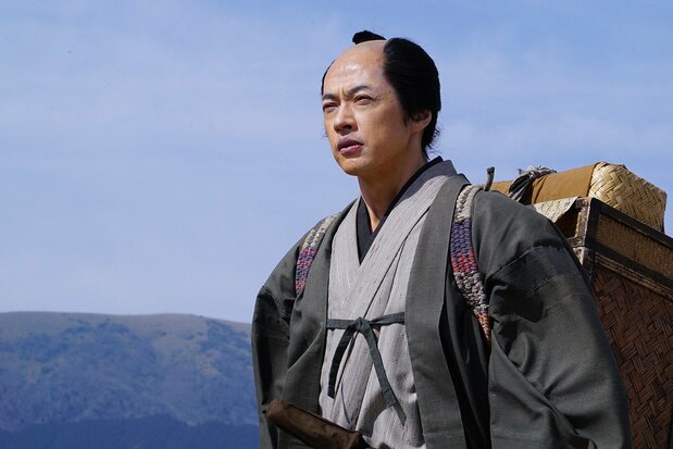 映画『二宮金次郎』より。桜町領に赴任した金次郎(合田雅吏)に苦難が待ち受ける(© 映画「二宮金次郎」製作委員会)