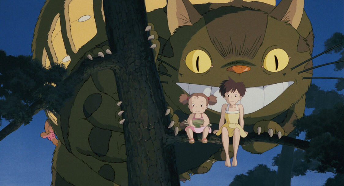 Une scène de Mon voisin Totoro (© Studio Ghibli)