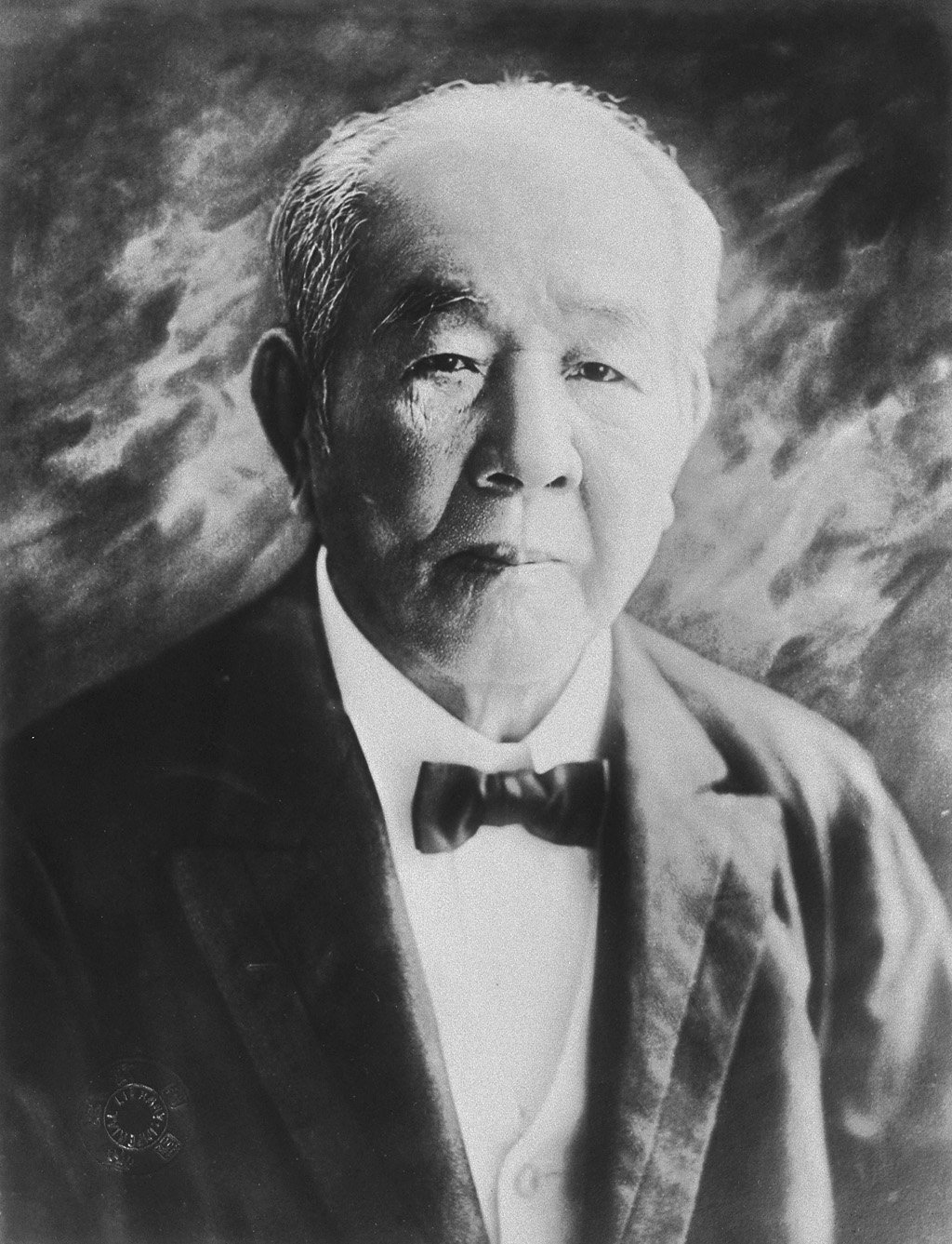 晩年の渋沢栄一　写真：国会図書館所蔵