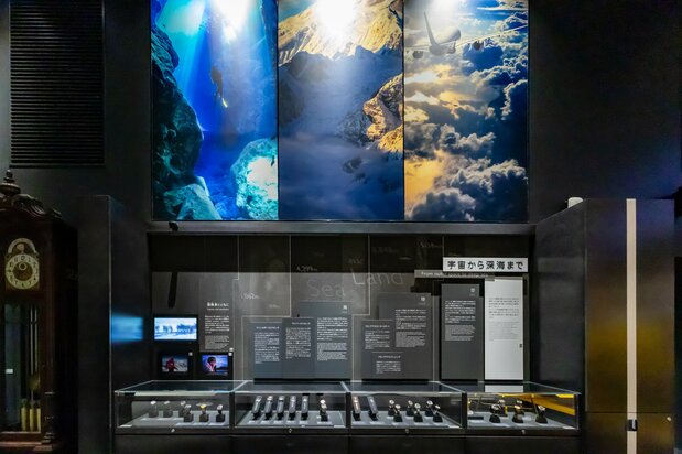 気密性・耐久性を極めた腕時計はダイバーや登山家、宇宙飛行士に愛用されている