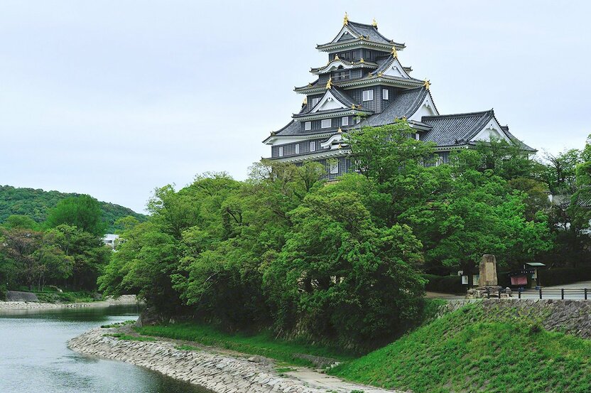 岡山城