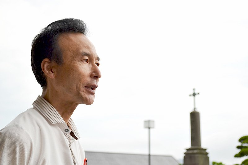 カトリック浦上教会・教会管理である荒木和彦さん。