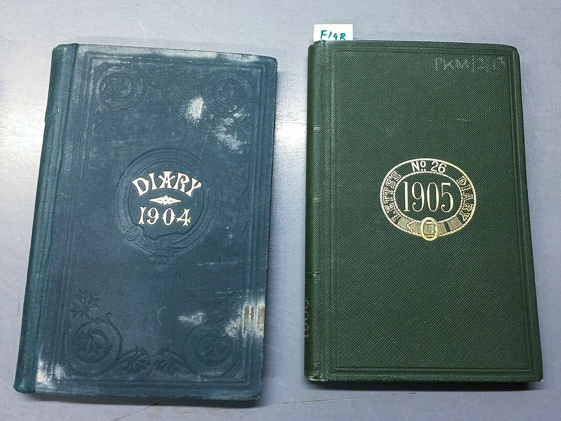Diaries of William Pakenham. (Courtesy National Maritime Museum, Greenwich)