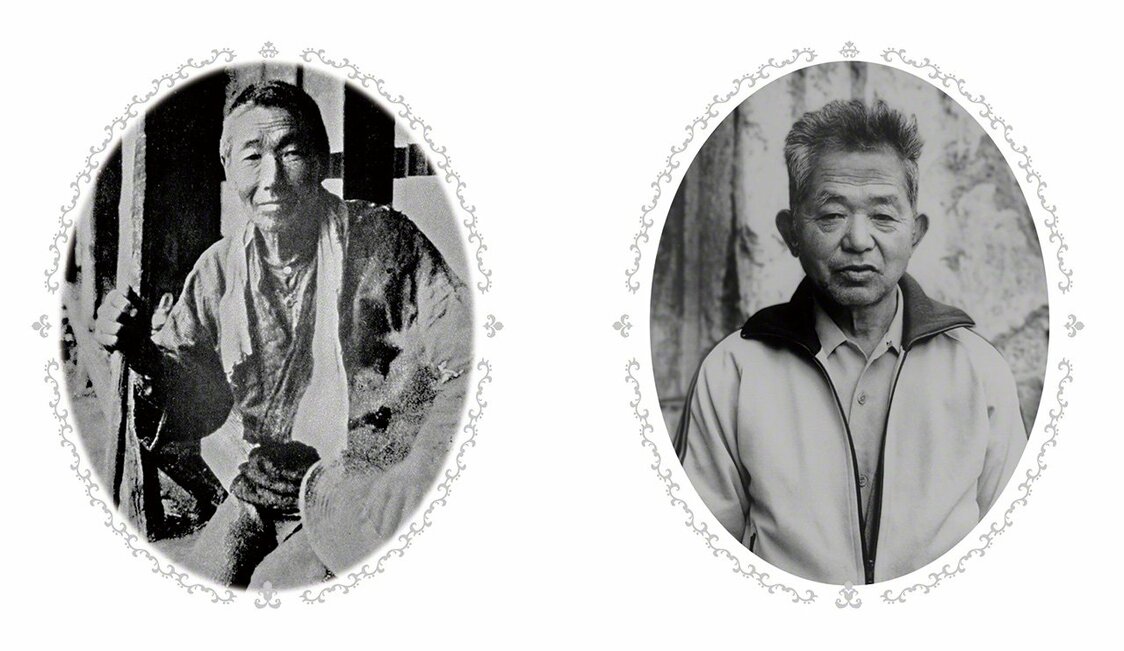 高桥峯吉（左）和儿子泰次（右）