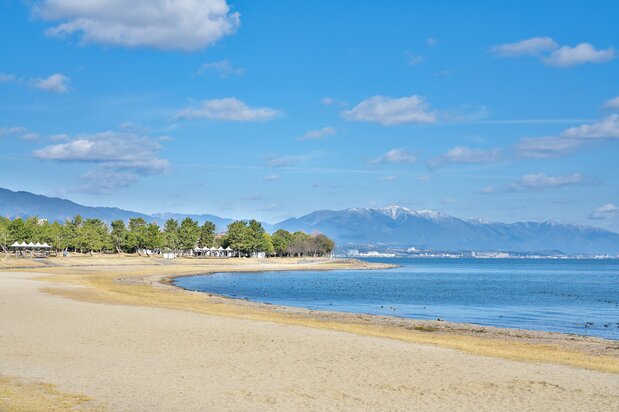 大津湖岸Nagisa公園陽光沙灘(PIXTA)