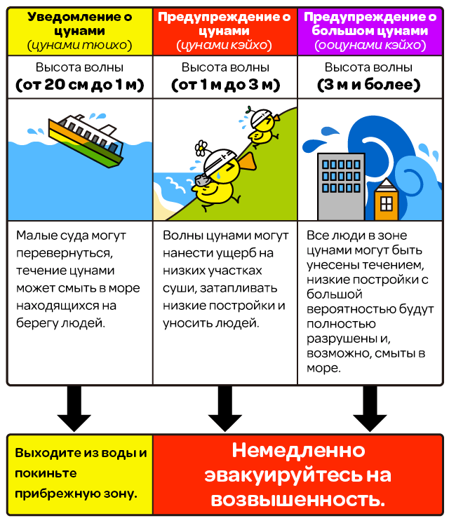 Что делать, когда придёт цунами? 