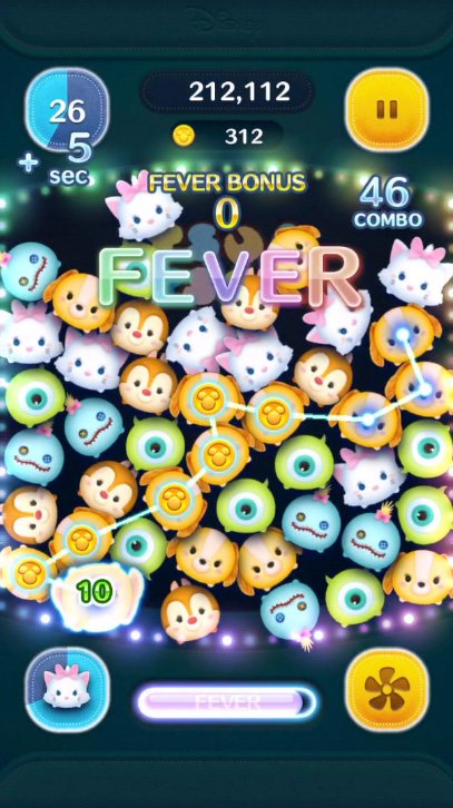 「LINE: ディズニー ツムツム」 © Disney　© Disney/Pixar　開発：NHN PlayArt