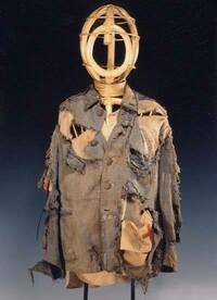 Uniforme de escolar de Asahi Toshiaki donado al museo por Asahi Teruichi.