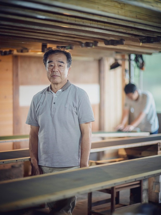 À l'intérieur de l'atelier (© Mori Masatoshi)