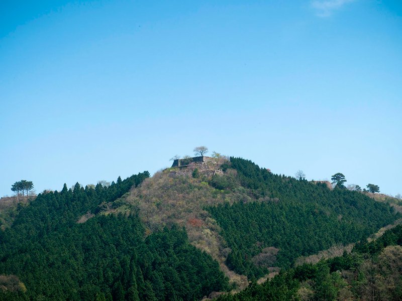 Les ruines vues de Yamajiro no Sato