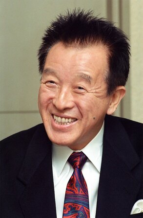桂米丸さん=1992年11月撮影(時事)