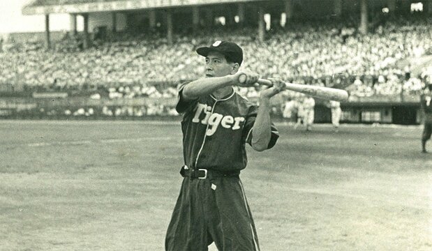 阪神時代の呉昌征（石井昌博さん提供）