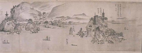 《唐土胜景图卷》(京都国立博物馆藏,ColBase)