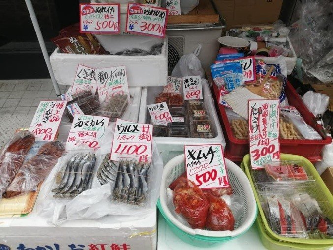 水道筋商店街的食品店