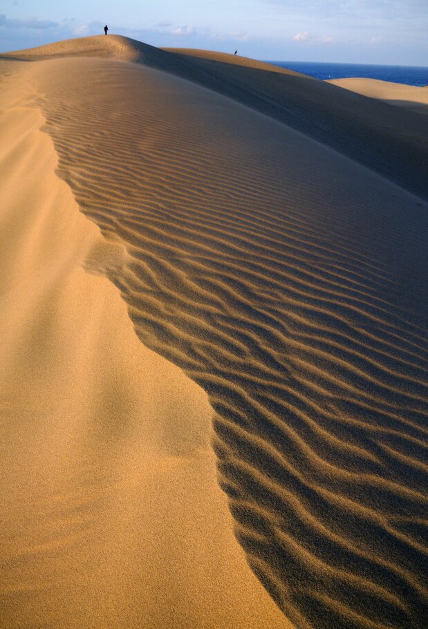 Las dunas de arena más grandes de Japón se extienden a lo largo del mar de Japón.