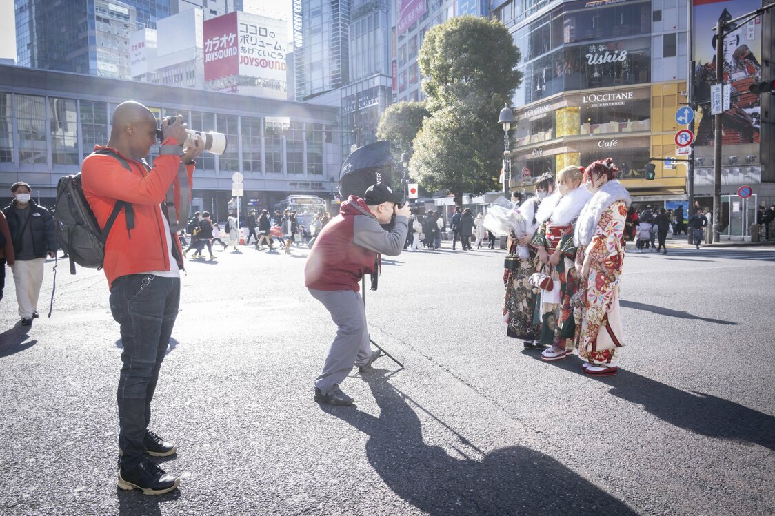 2023年1月9日、「成人の日」の渋谷