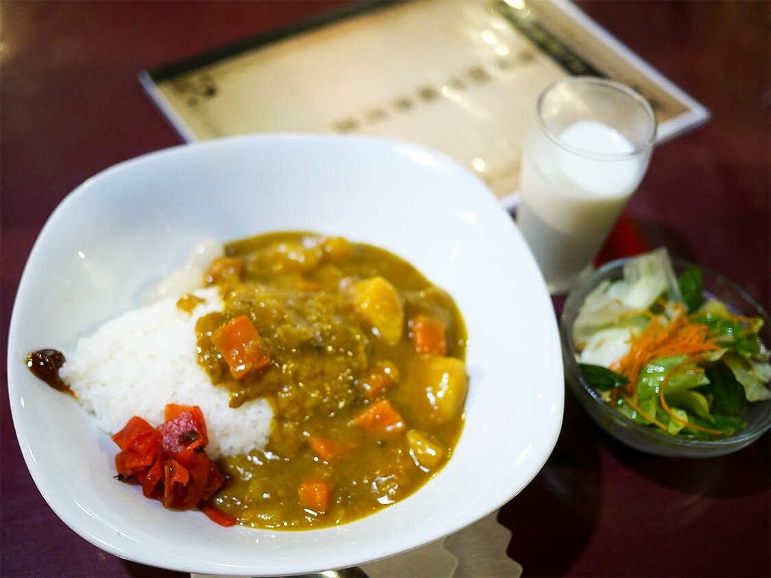横須賀海軍カレー＝筆者提供