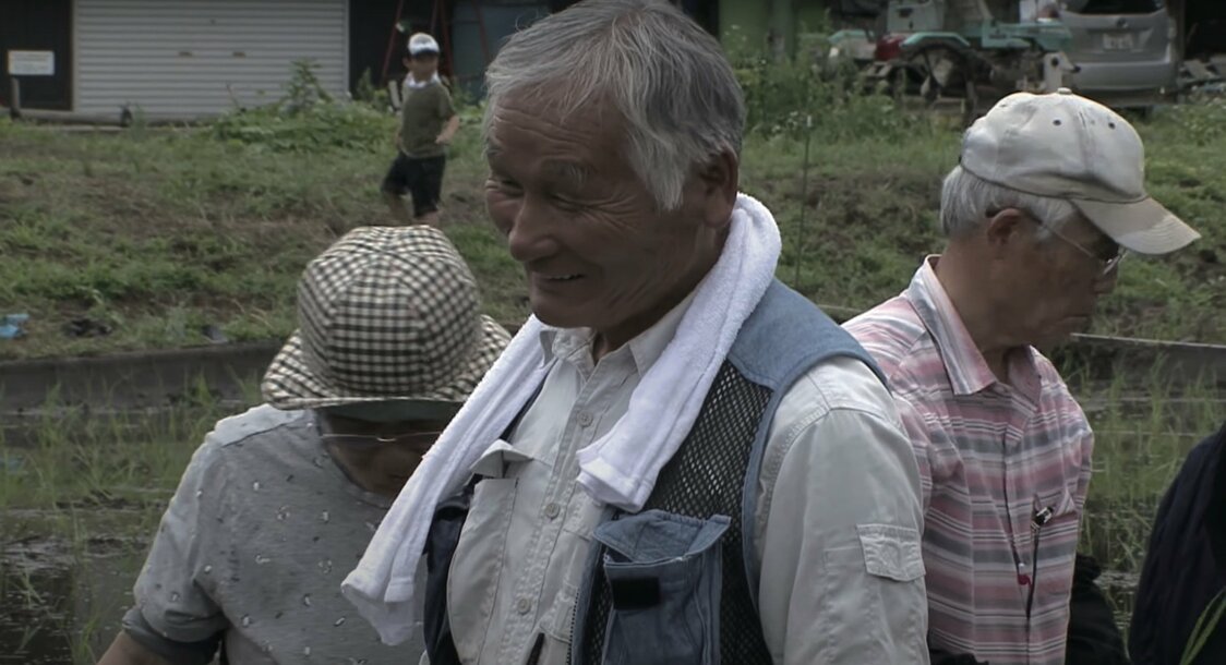 有機稲作の技術を国内外に広めた稲葉光國（みつくに）さん　©心土不二