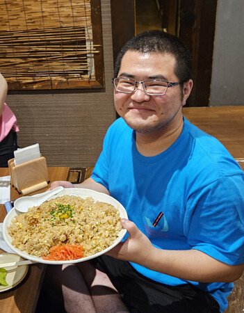Kanaru Nakayama smiling (Courtesy of his father, Kazuhiko)