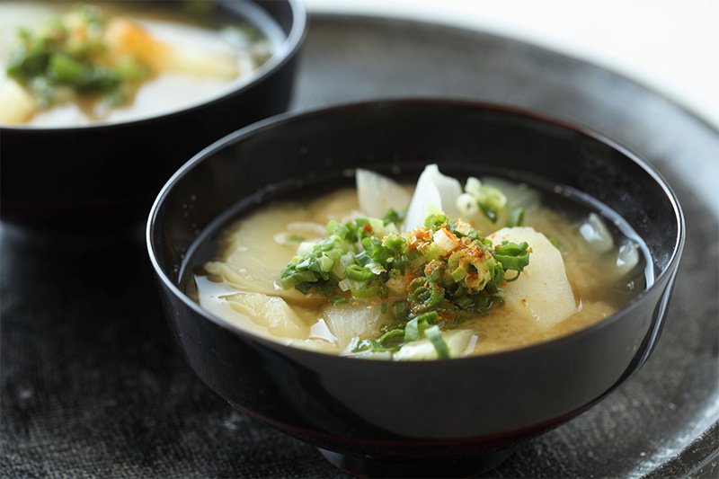 行正り香の手軽でおいしい和食レシピ12 （10）野菜の味噌汁