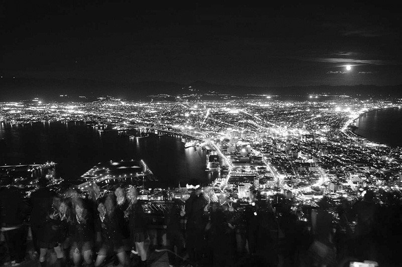 Vue nocturne du Mont Hakodate (2005)